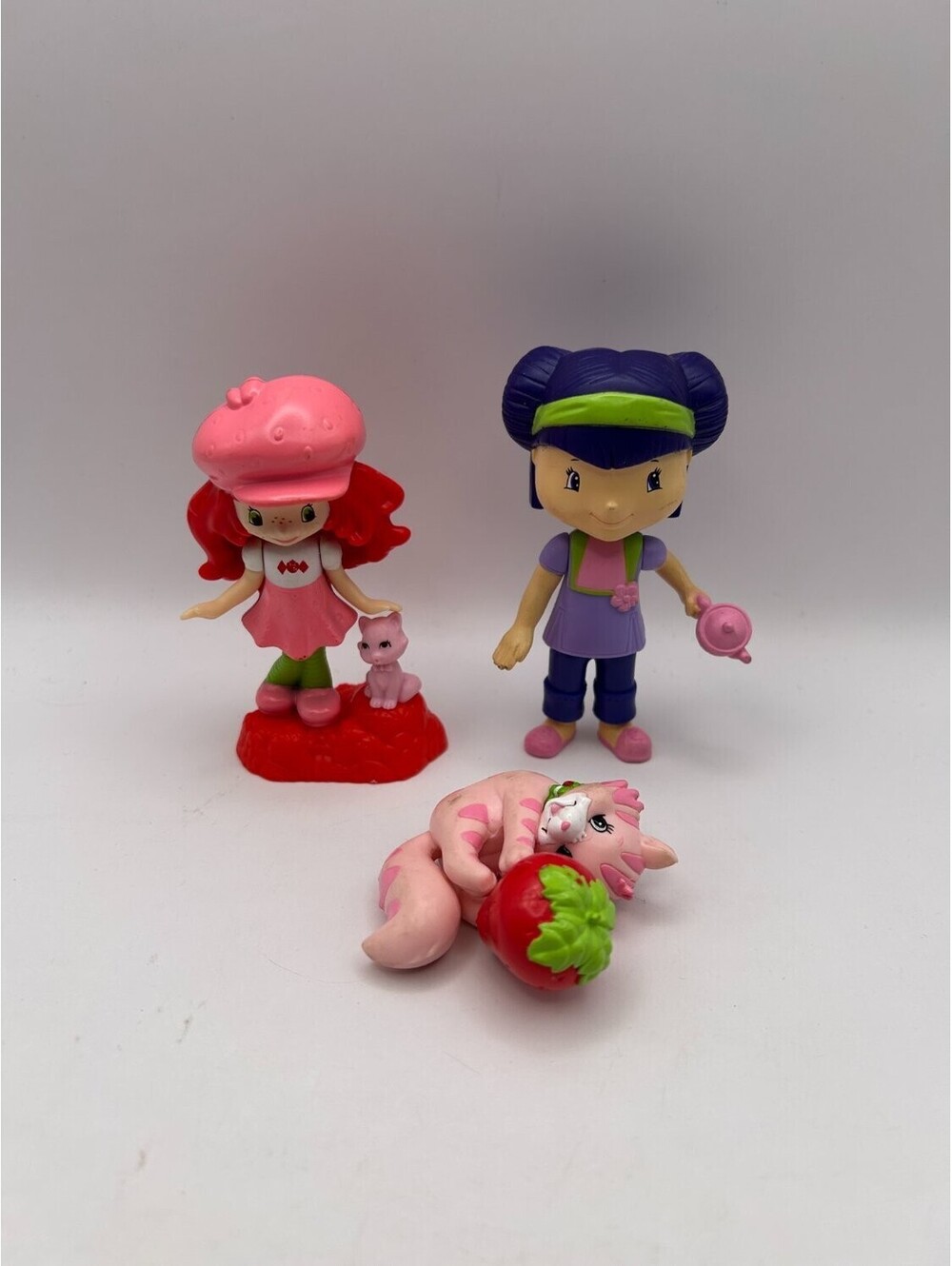 2011 McDonald's Happy Meal Strawberry Shortcake, Blueberry Muffin & Custard Lot